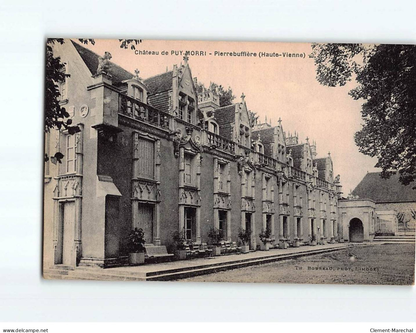 PIERRE BUFFIERE : Château De Puy-Morri - Très Bon état - Pierre Buffiere