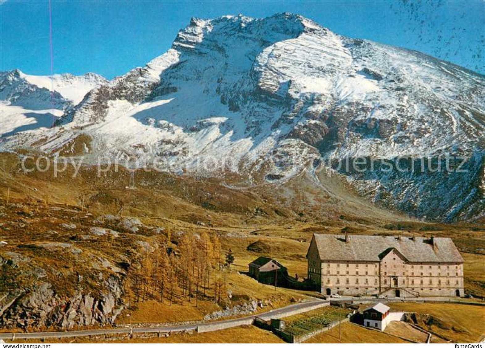 13756979 Simplon Hospiz Mit Huebschhorn Fliegeraufnahme Simplon Hospiz - Other & Unclassified