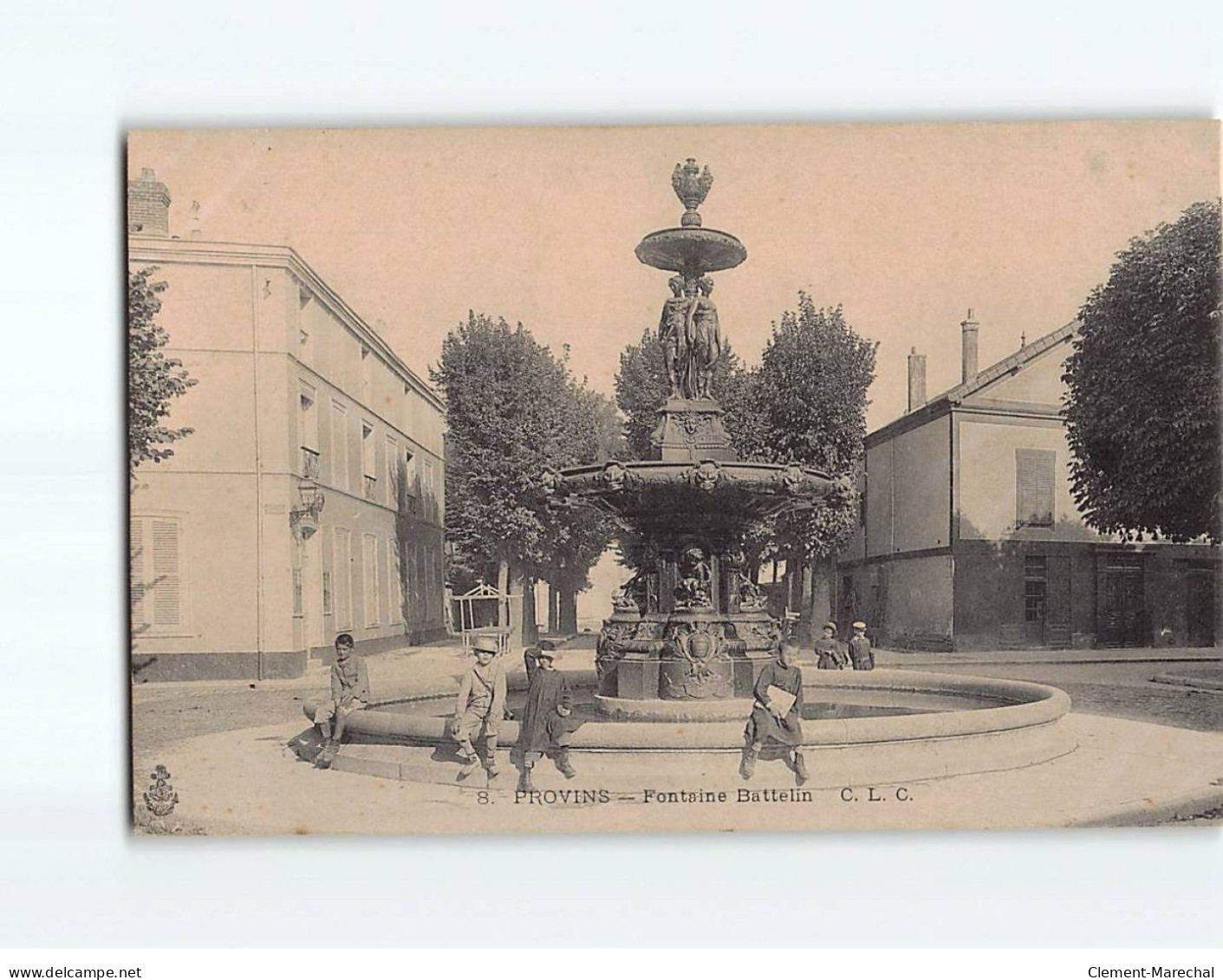 PROVINS : Fontaine Battelin - Très Bon état - Provins