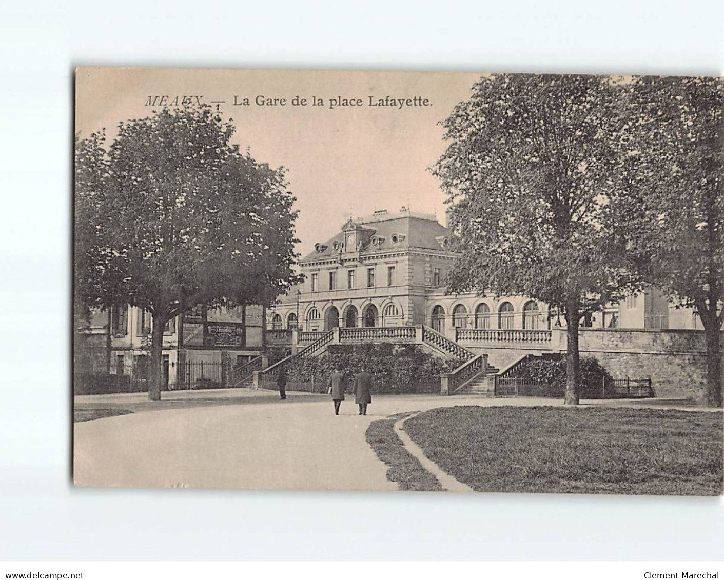 MEAUX : La Gare De La Place Lafayette - état - Meaux