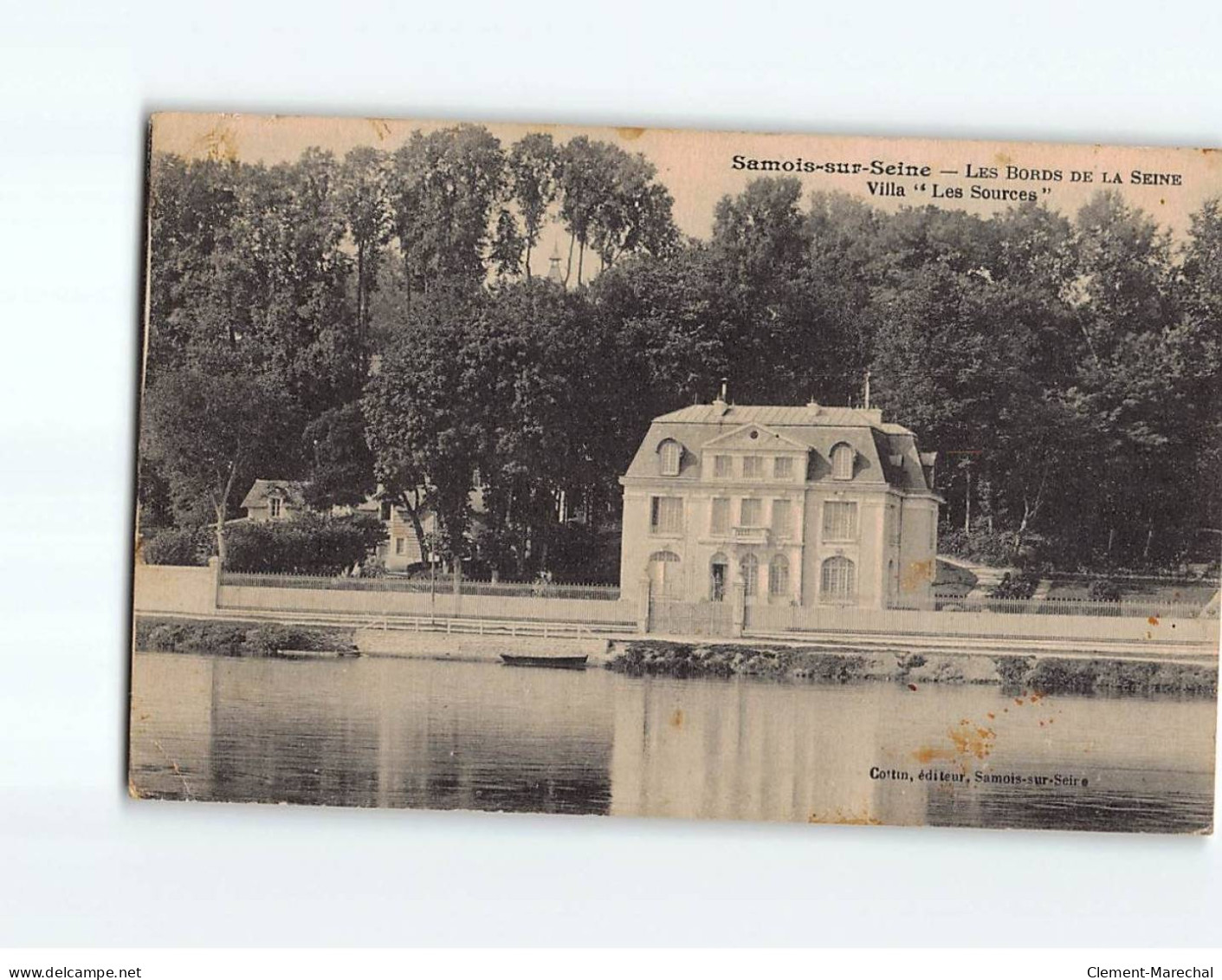 SAMOIS SUR SEINE : Les Bords De La Seine, Villa "Les Sources" - état - Samois