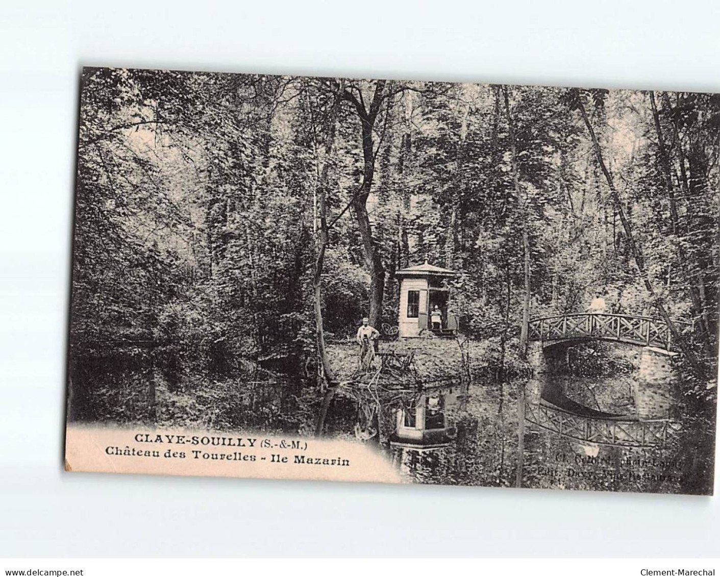 CLAYE SOUILLY : Château Des Tourelles, Ile Mazarin - état - Claye Souilly