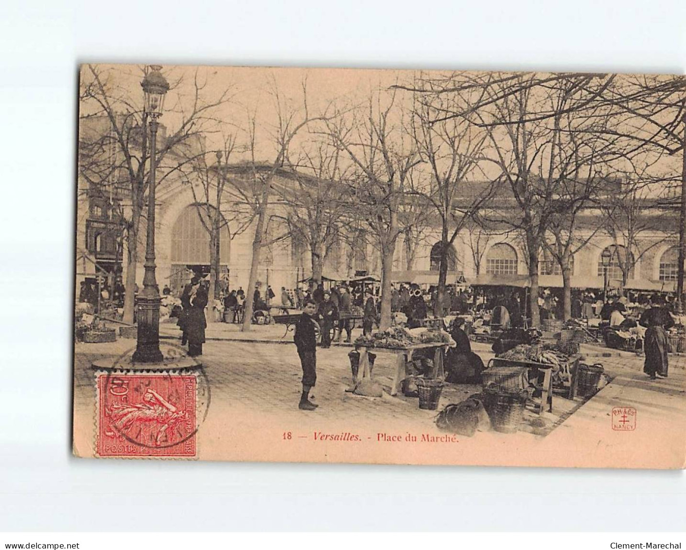 VERSAILLES : Place Du Marché - état - Versailles