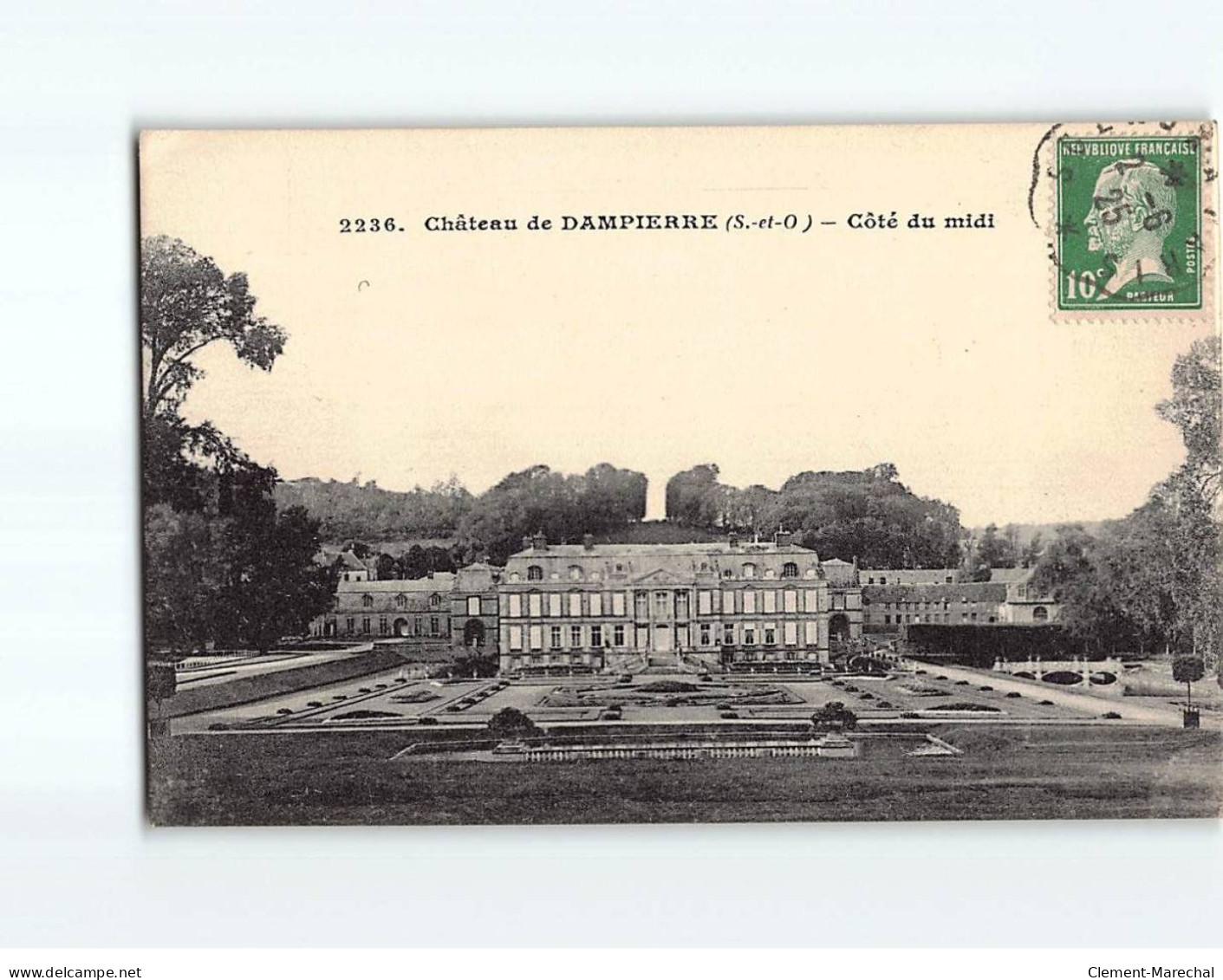 DAMPIERRE : Le Château, Côté Du Midi - état - Dampierre En Yvelines