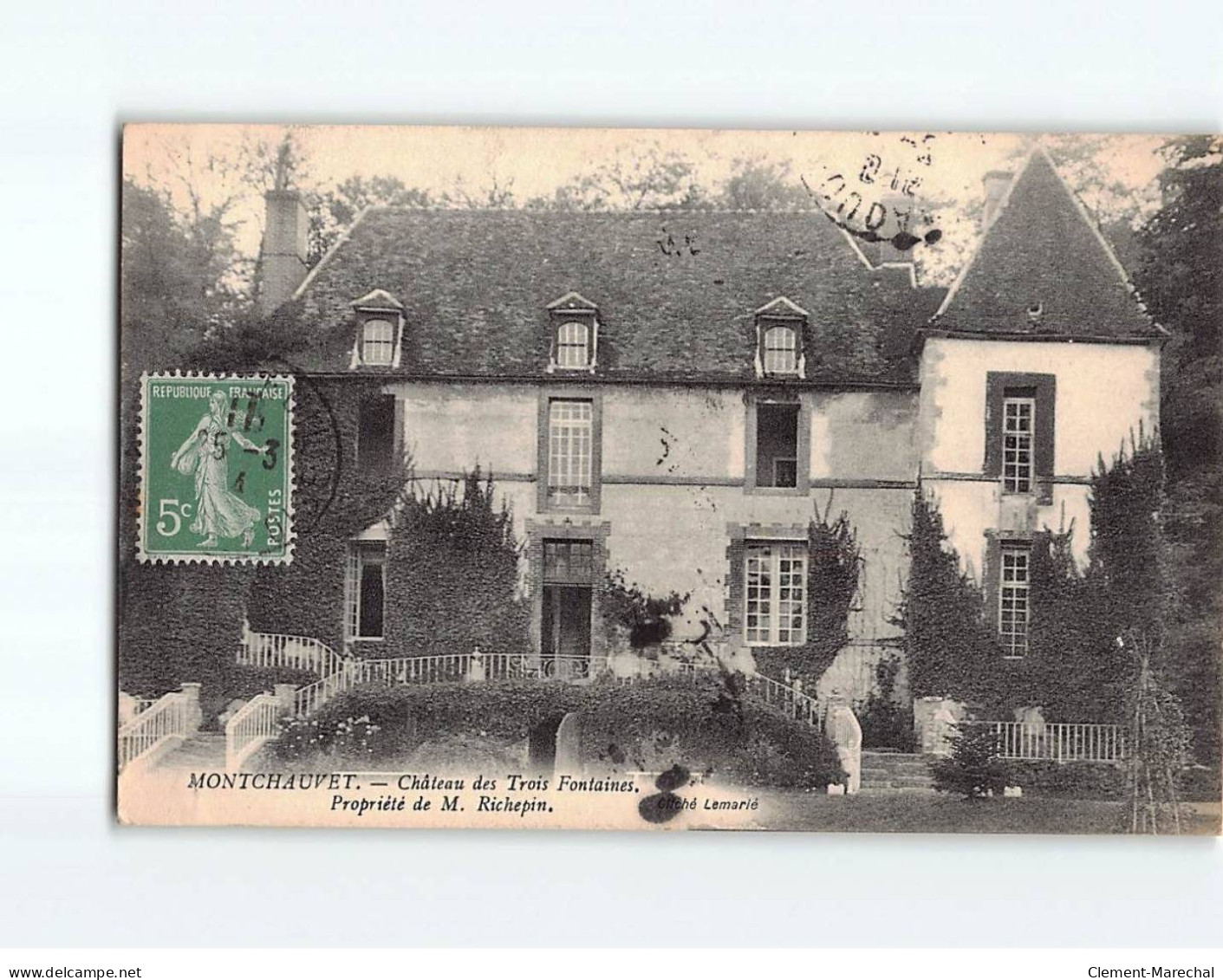 MONTCHAUVET : Château Des Trois Fontaines - état - Sonstige & Ohne Zuordnung