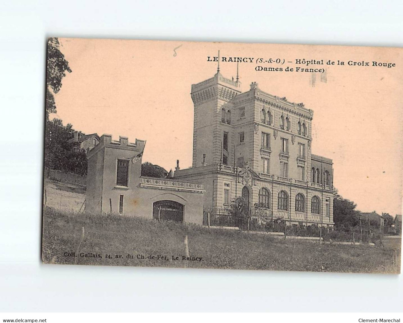 LE RAINCY : Hôpital De La Croix Rouge - état - Andere & Zonder Classificatie