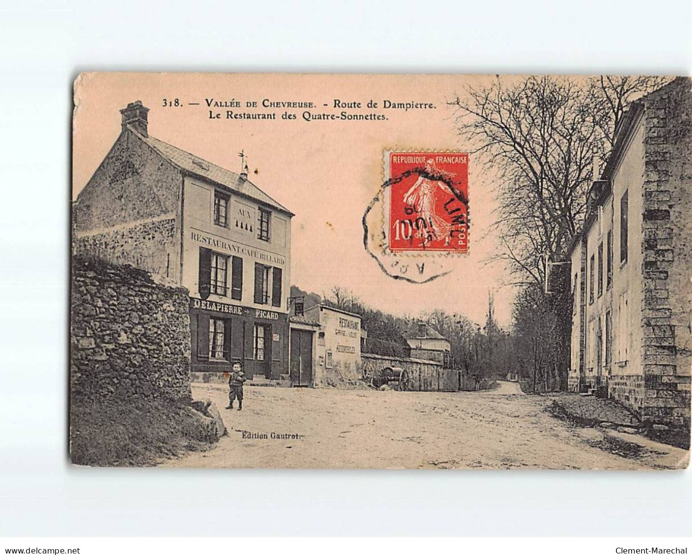 Route De Dampierre, Le Restaurant Des Quatre Sonnettes - état - Sonstige & Ohne Zuordnung