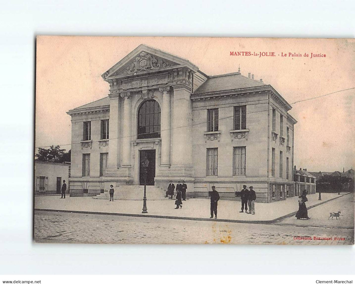 MANTES LA JOLIE : Le Palais De Justice - Très Bon état - Mantes La Jolie