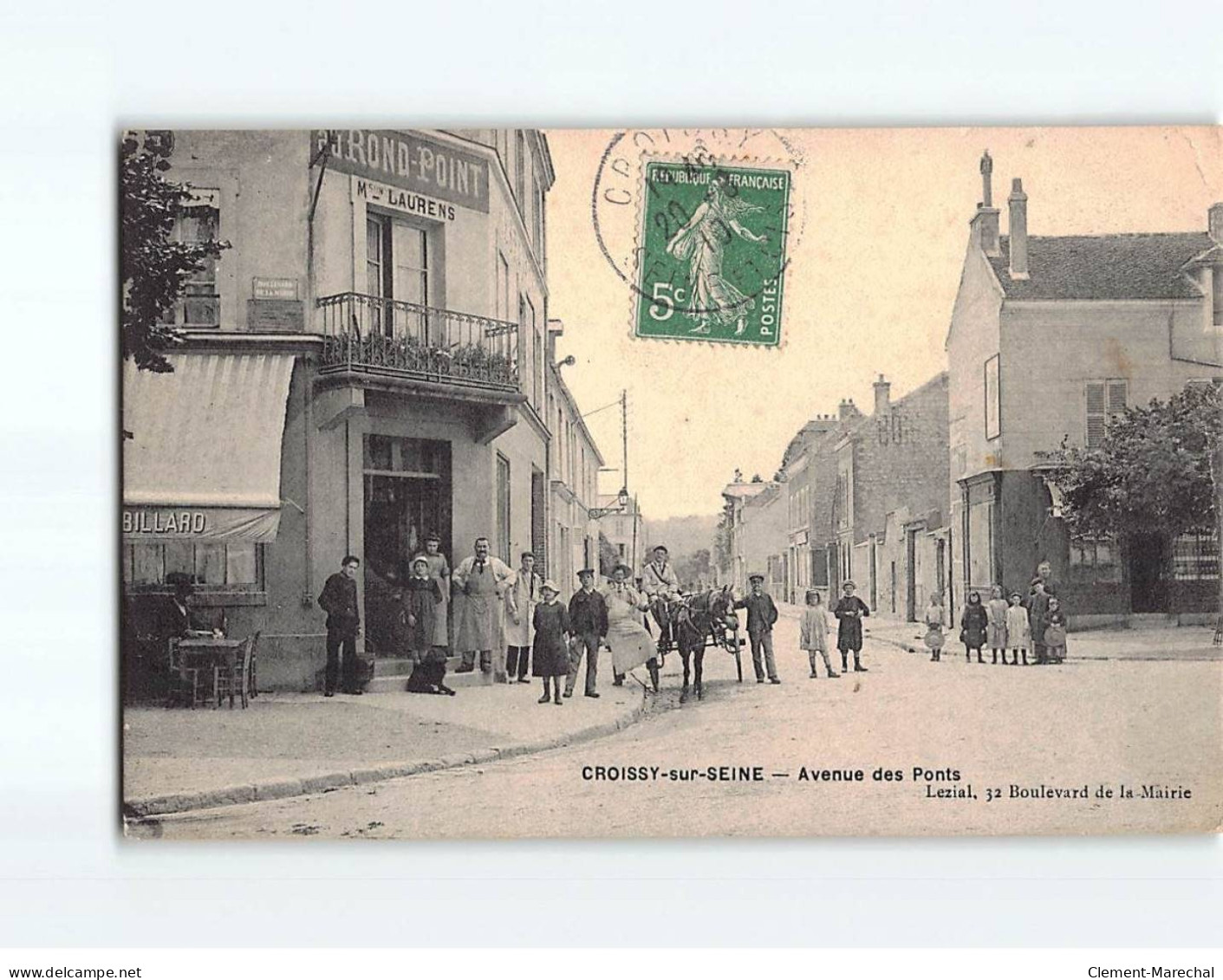 CROISSY SUR SEINE : Avenue Des Ponts - état - Croissy-sur-Seine