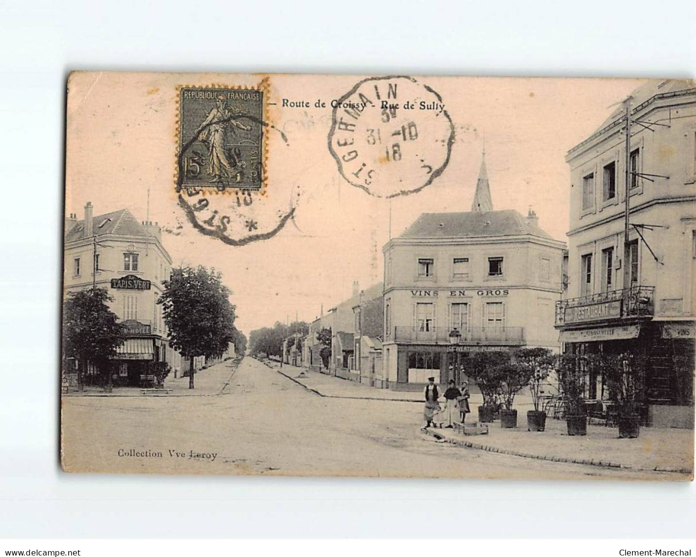 LE VESINET : Route De Croissy, Rue De Sully - état - Le Vésinet