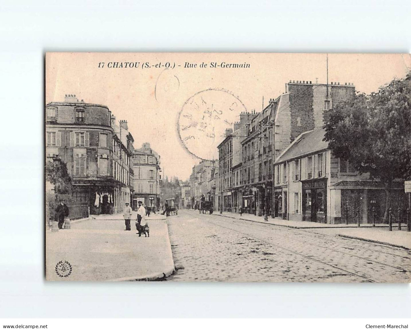 CHATOU : Rue De Saint-Germain - état - Chatou