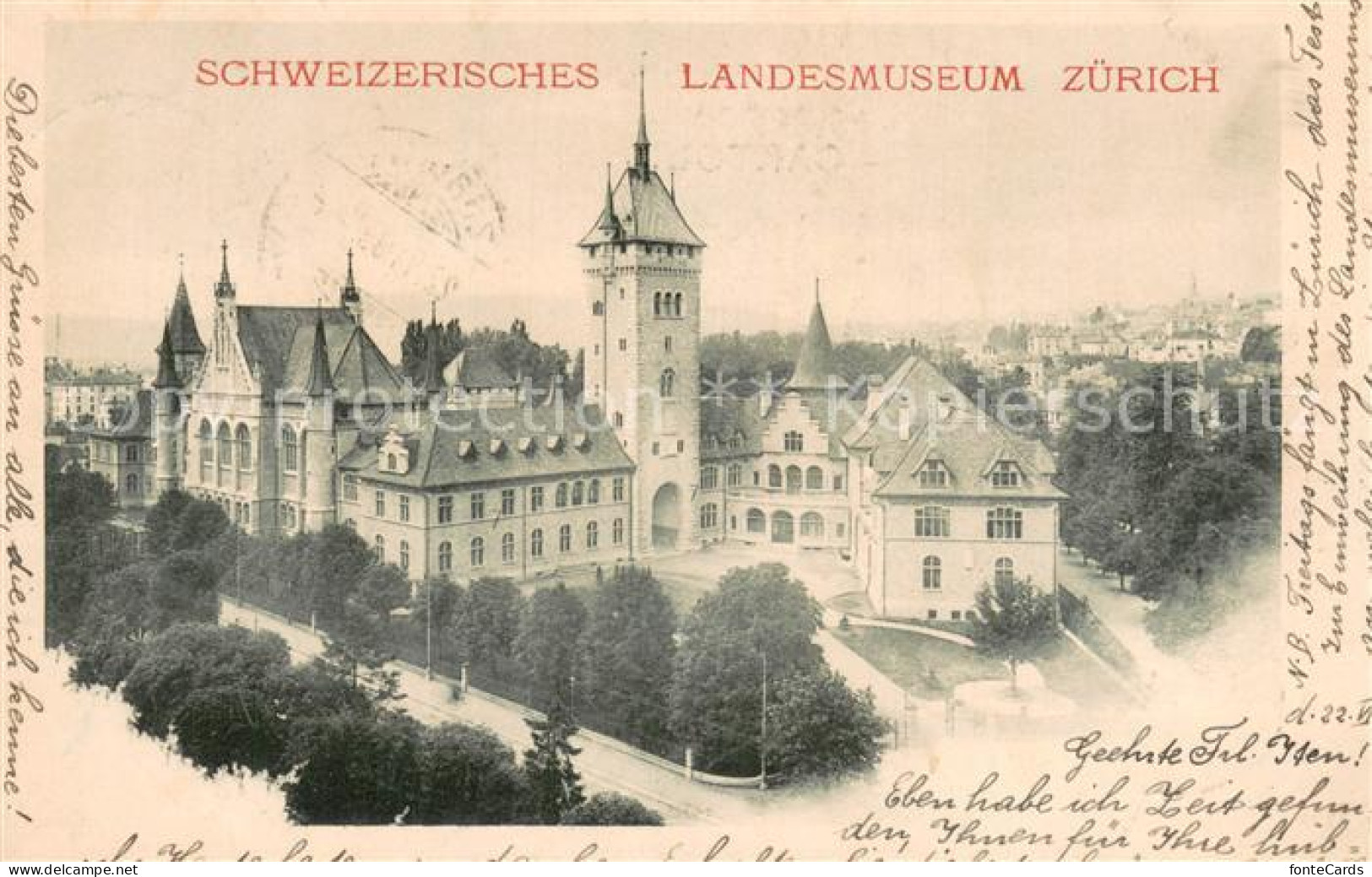 13756779 Zuerich ZH Schweizerisches Landesmuseum Zuerich ZH - Sonstige & Ohne Zuordnung