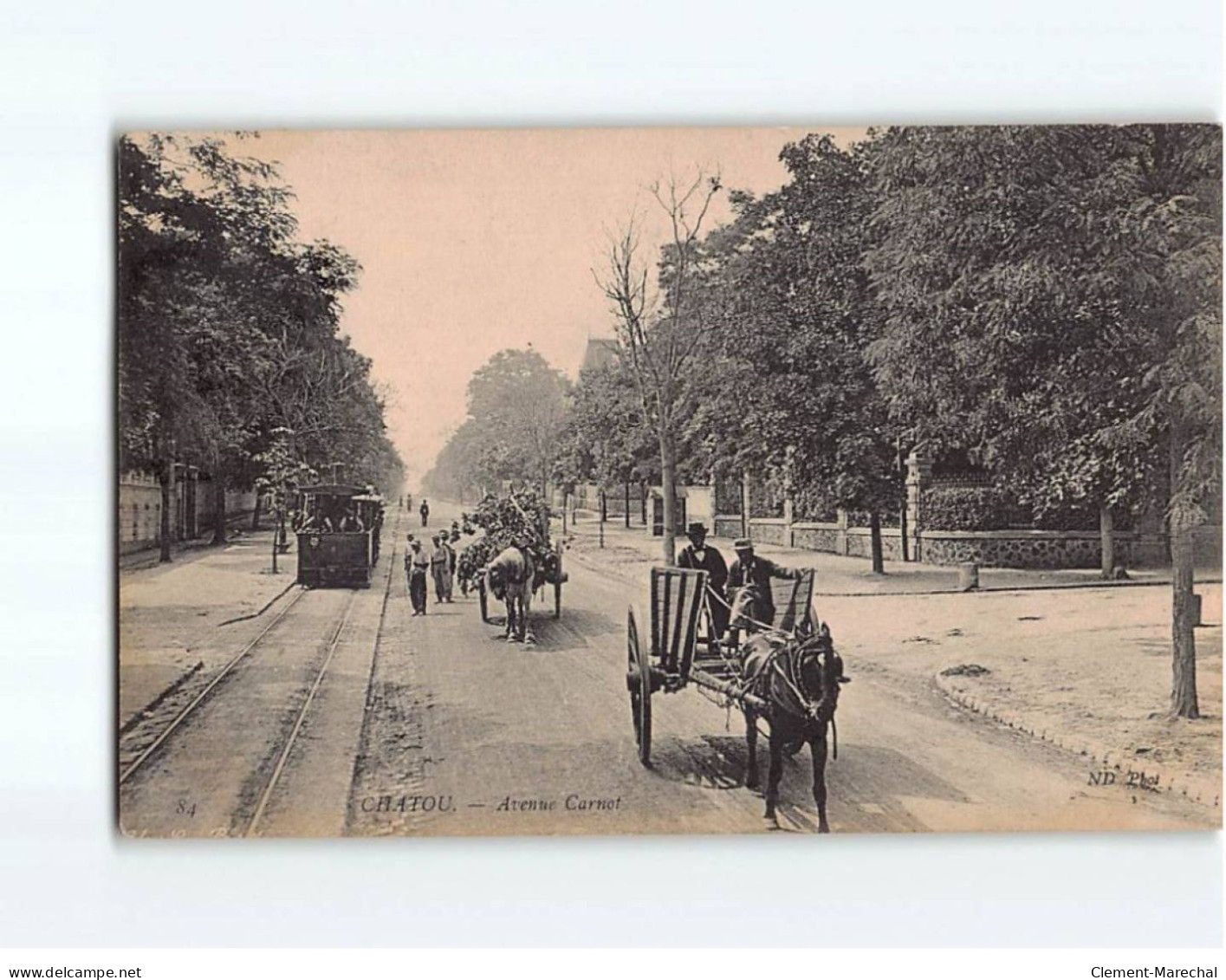 CHATOU : Avenue Carnot - état - Chatou