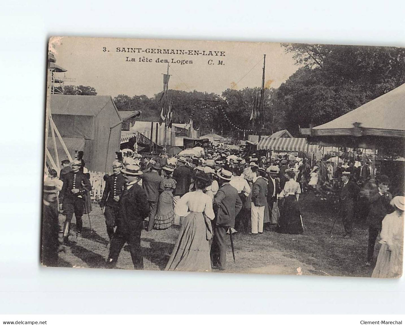 SAINT GERMAIN EN LAYE : La Fête Des Loges - état - St. Germain En Laye