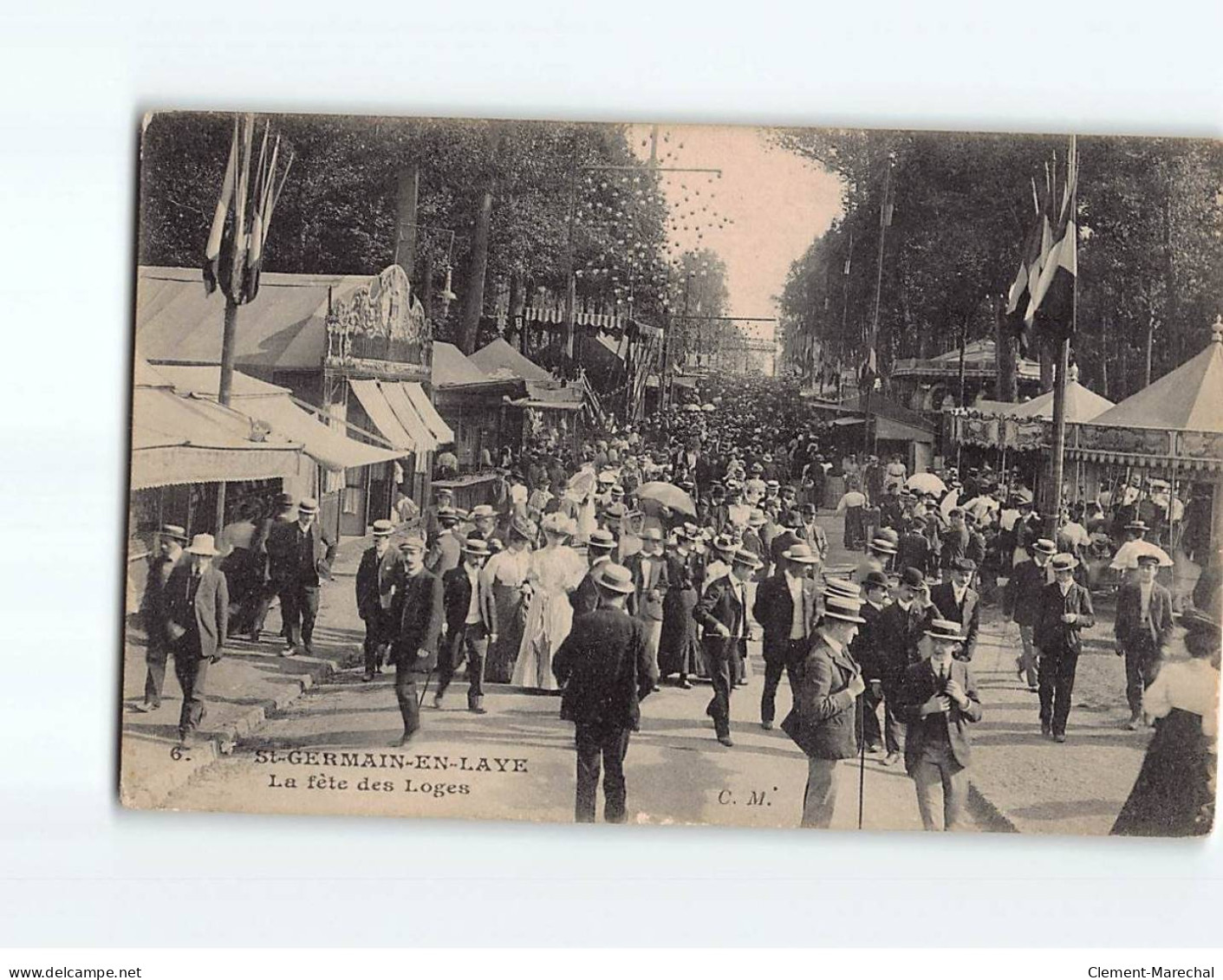 SAINT GERMAIN EN LAYE : La Fête Des Loges - état - St. Germain En Laye