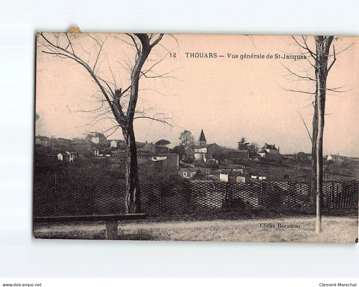 THOUARS : Vue Générale De Saint-Jacques - Très Bon état - Thouars