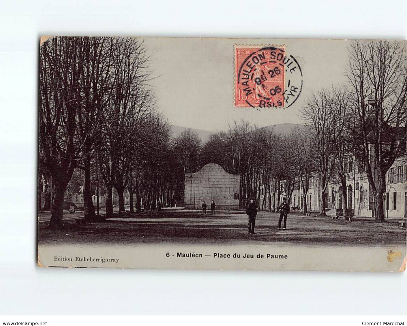 MAULEON : Place Du Jeu De Paume - état - Mauleon