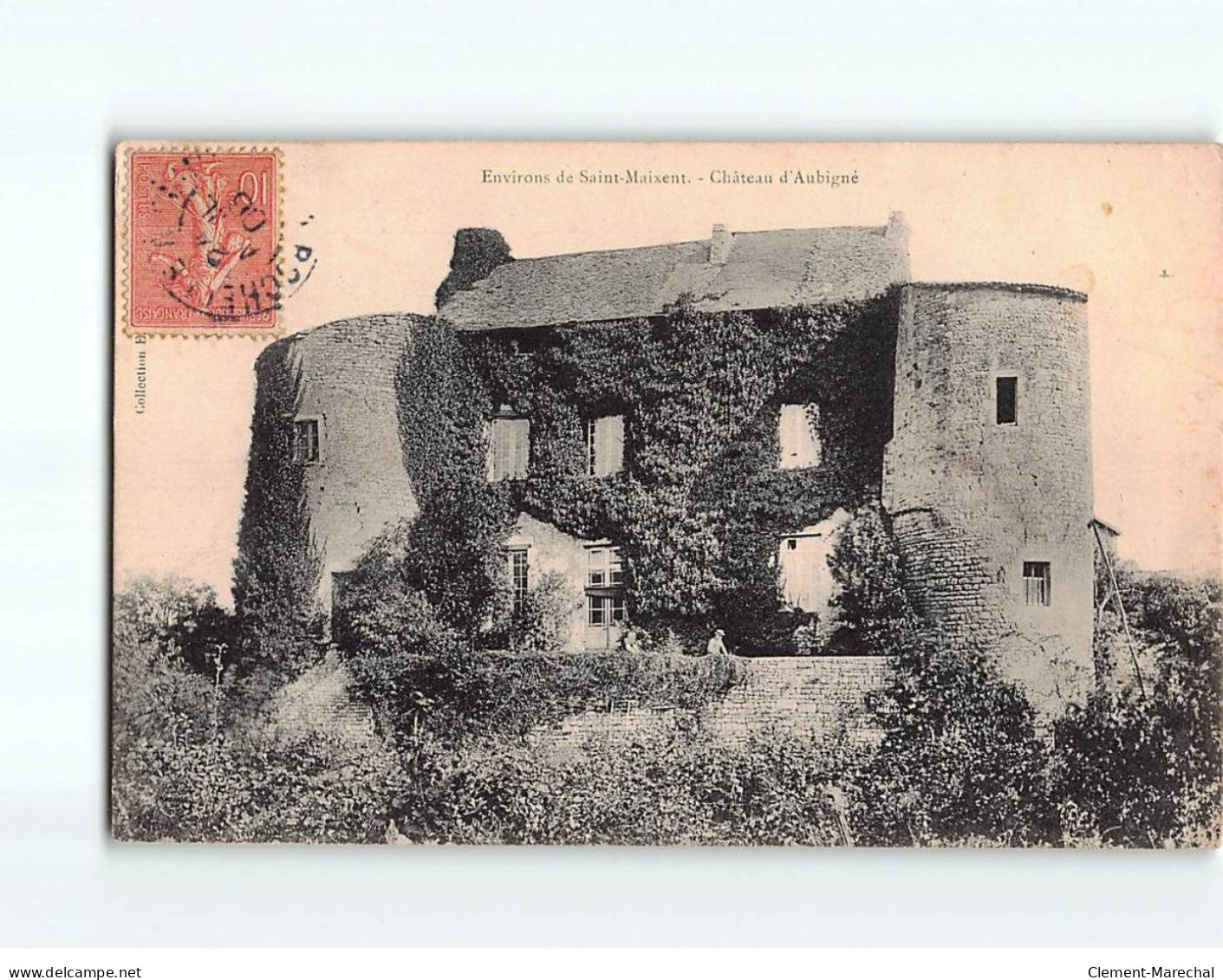 Château D'Aubigné - état - Autres & Non Classés