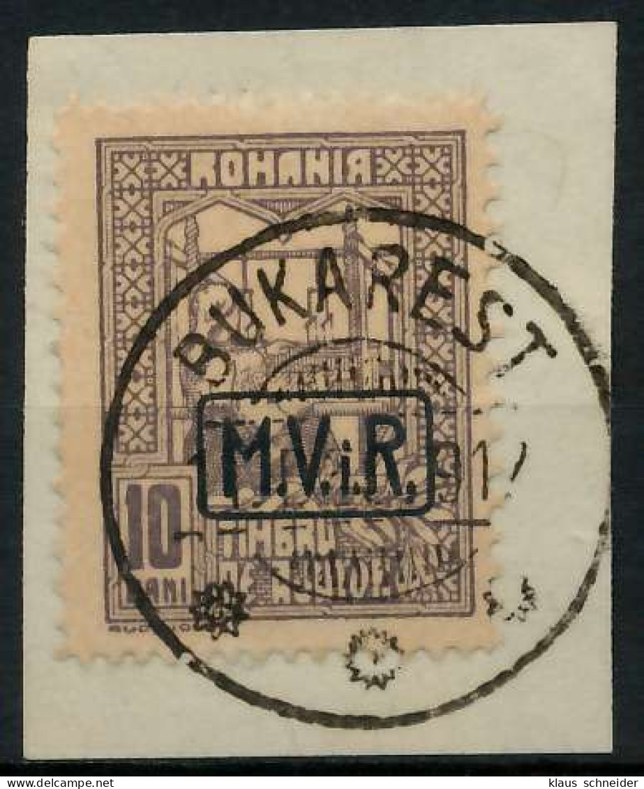BES 1WK D-MV RUMÄNIEN Nr K4 Zentrisch Gestempelt Briefstück X7792F6 - Occupazione 1914 – 18