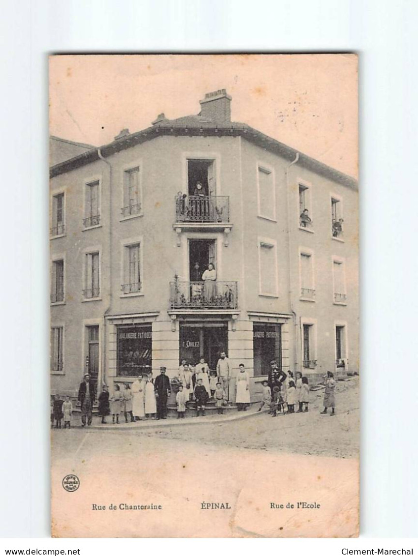 EPINAL : Rue De Chanteraine, Rue De L'Ecole - état - Epinal