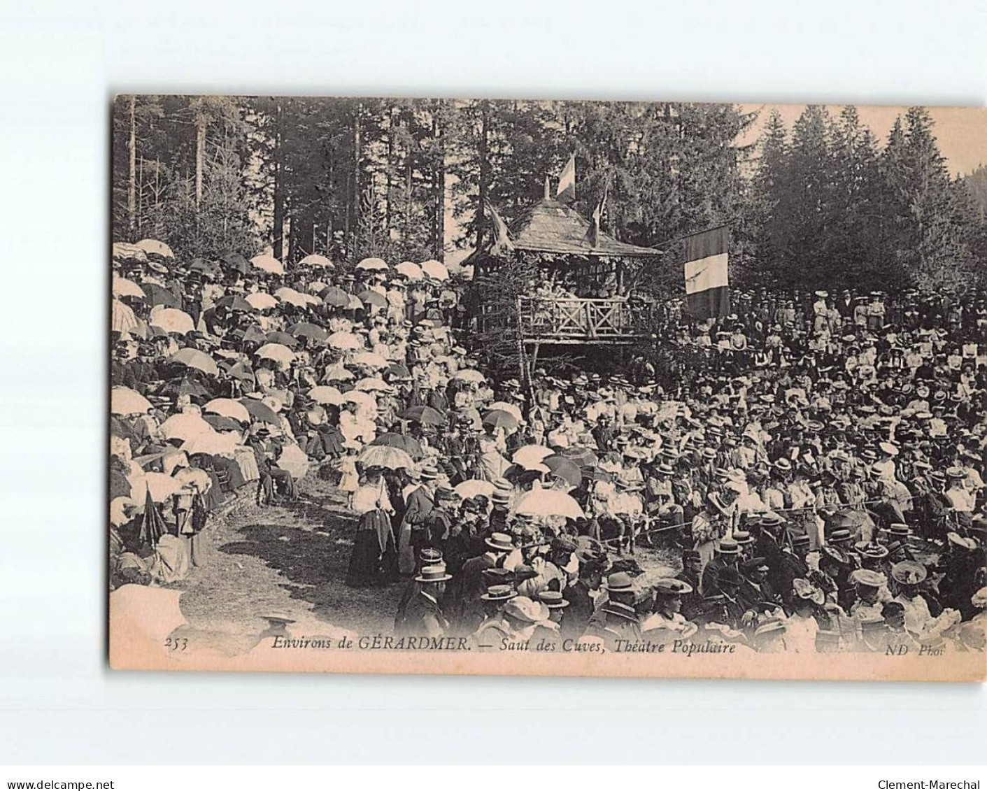 Environs De Gérardmer, Saut Des Cuves, Théâtre Populaire - Très Bon état - Autres & Non Classés