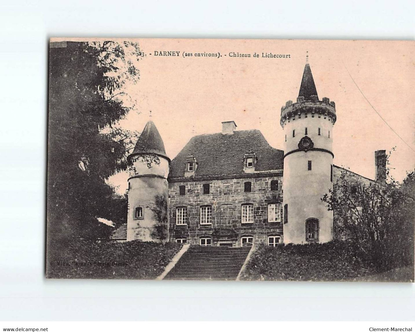 DARNEY : Château De Lichecourt - Très Bon état - Darney