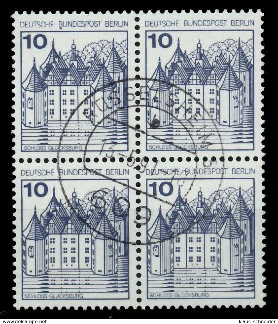 BERLIN DS BURGEN U. SCHLÖSSER Nr 532A Zentrisch Gestempelt V X7806D2 - Used Stamps