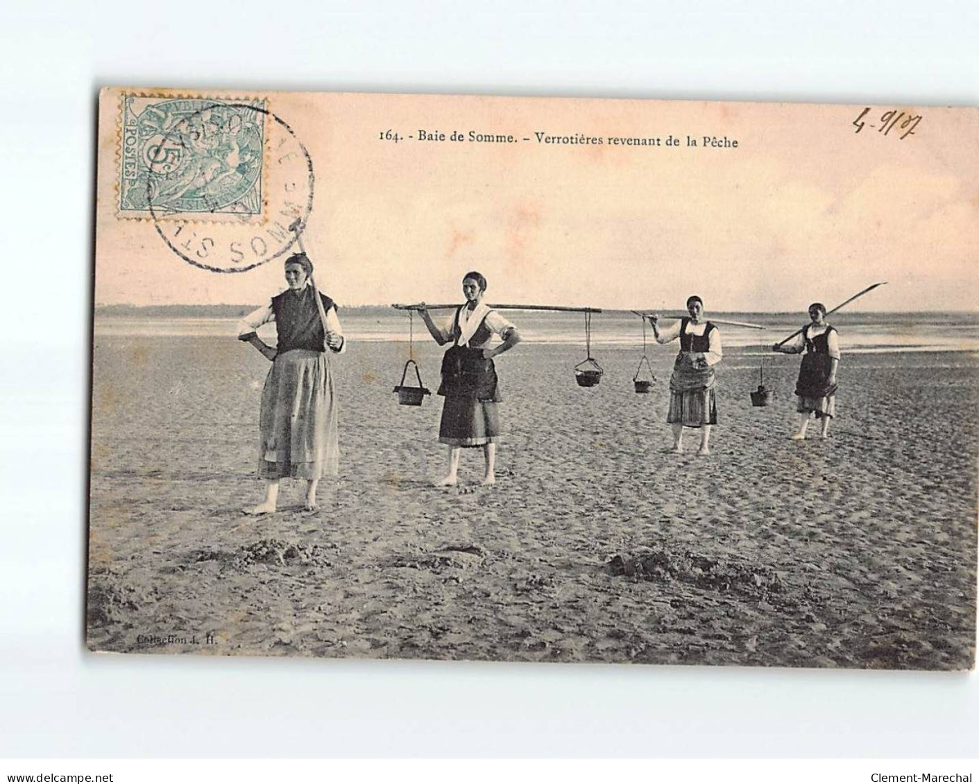 Baie De Somme, Verrotières Revenant De La Pêche - état - Autres & Non Classés