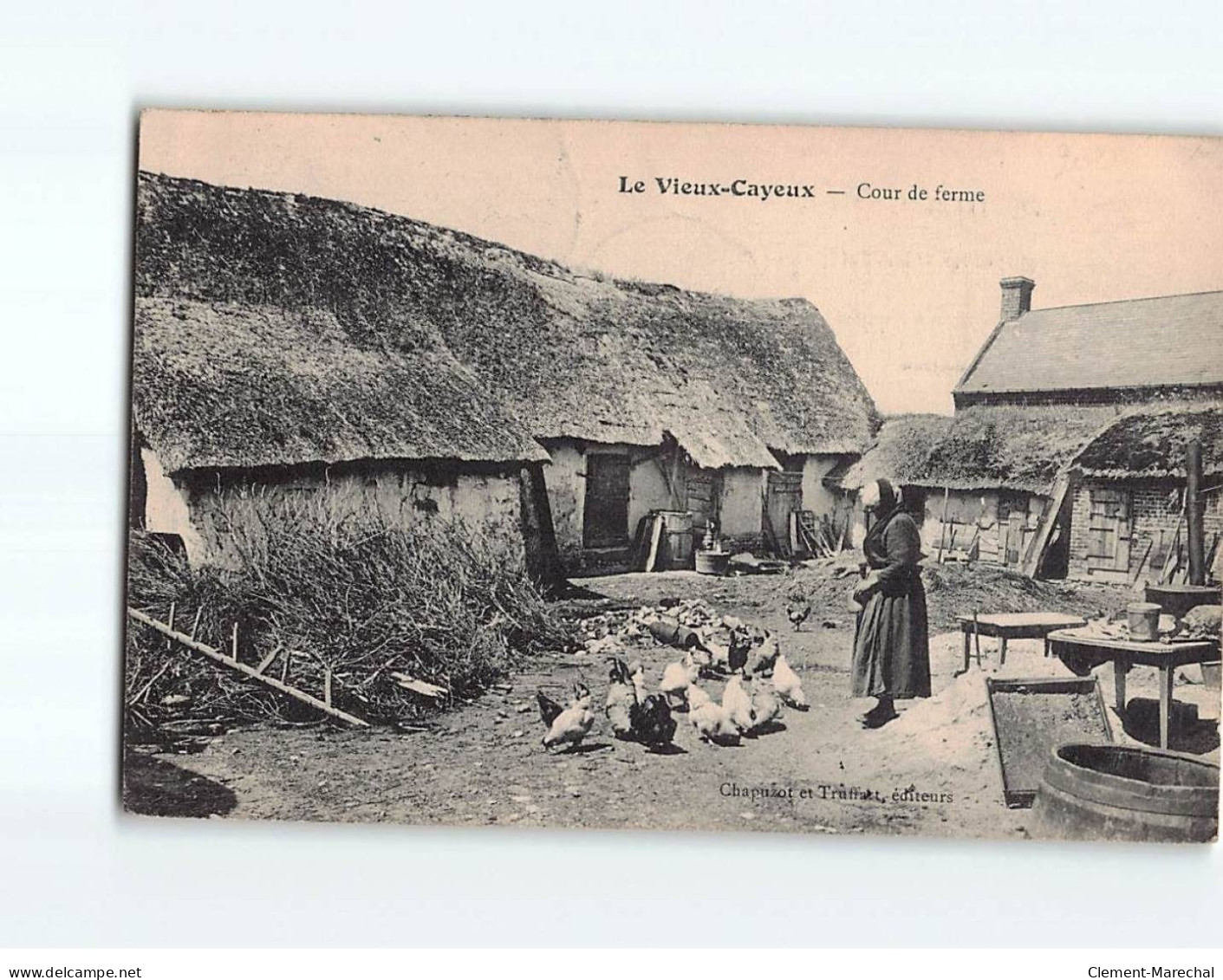 Le Vieux Cayeux, Cour De Ferme - Très Bon état - Cayeux Sur Mer