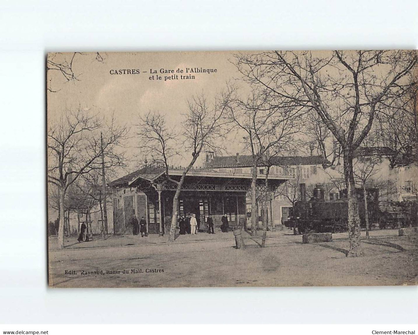 CASTRES : La Gare De L'Albinque Et Le Petit Train - Très Bon état - Castres