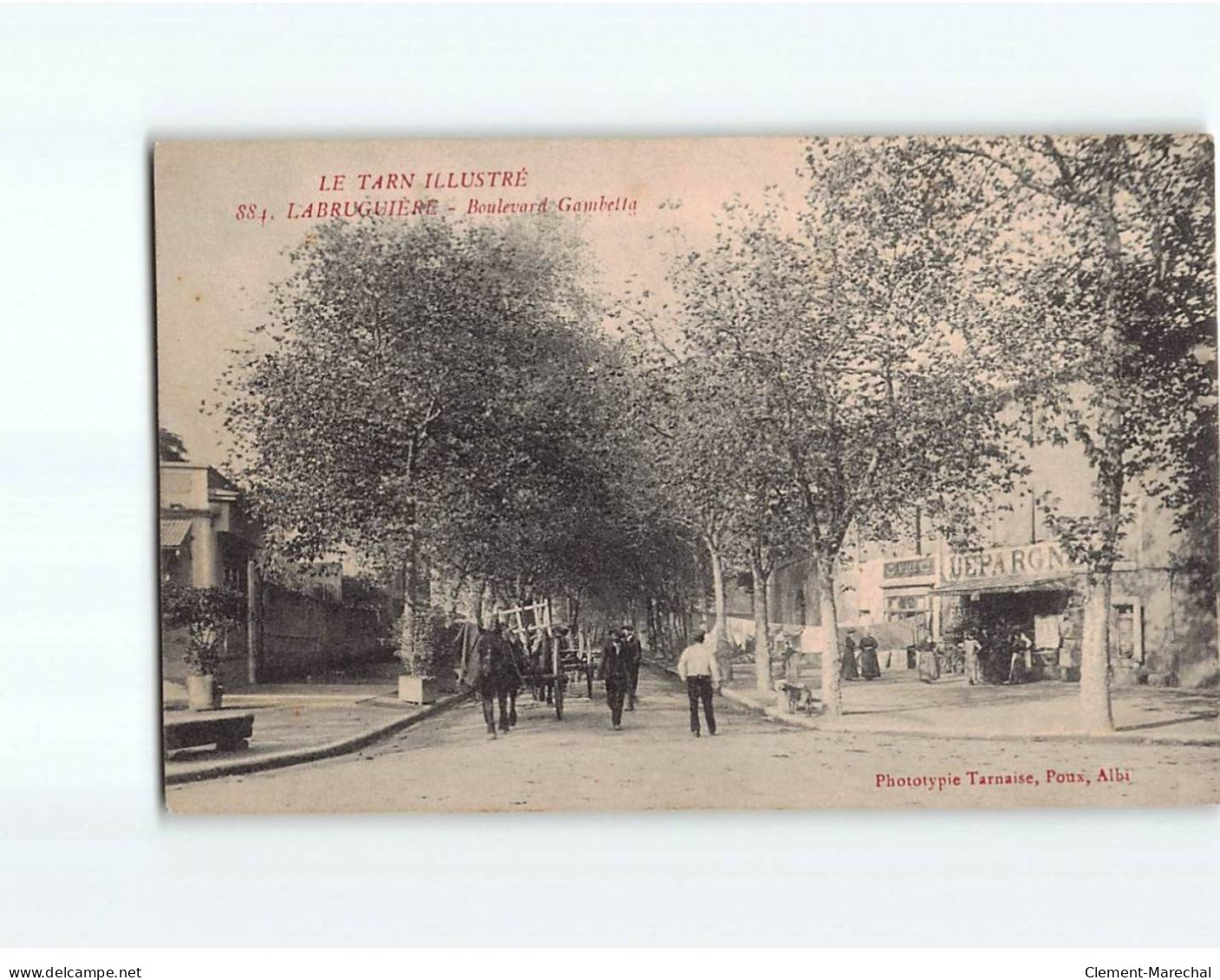 LABRUGUIERE : Boulevard Gambetta - Très Bon état - Labruguière