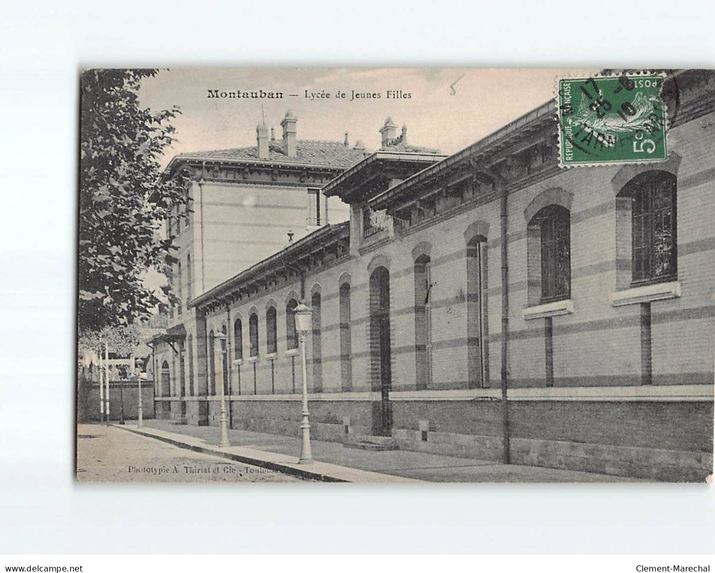 MONTAUBAN : Lycée De Jeunes Filles - état - Montauban