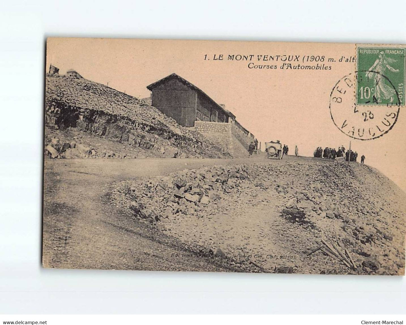 LE MONT VENTOUX : Courses D'Automobiles - Très Bon état - Other & Unclassified