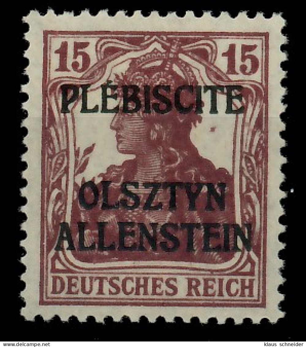 ALLENSTEIN Nr 4Ib Postfrisch ATTEST X7B7B6A - Altri & Non Classificati