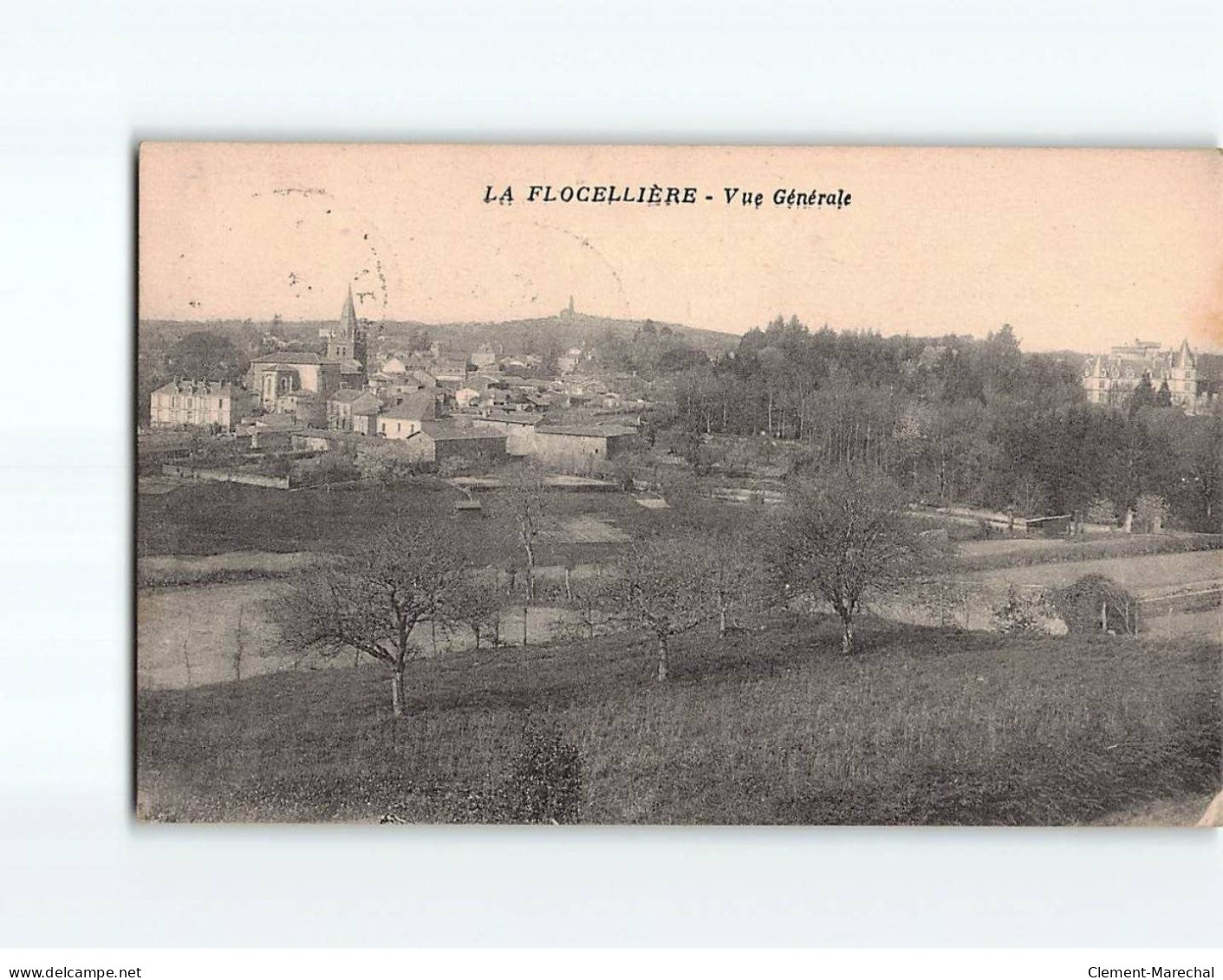 LA FLOCELLIERE : Vue Générale - Très Bon état - Andere & Zonder Classificatie