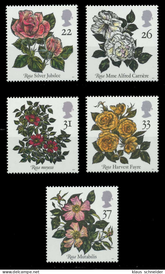 GROSSBRITANNIEN 1991 Nr 1345-1349 Postfrisch X7BFD16 - Unused Stamps