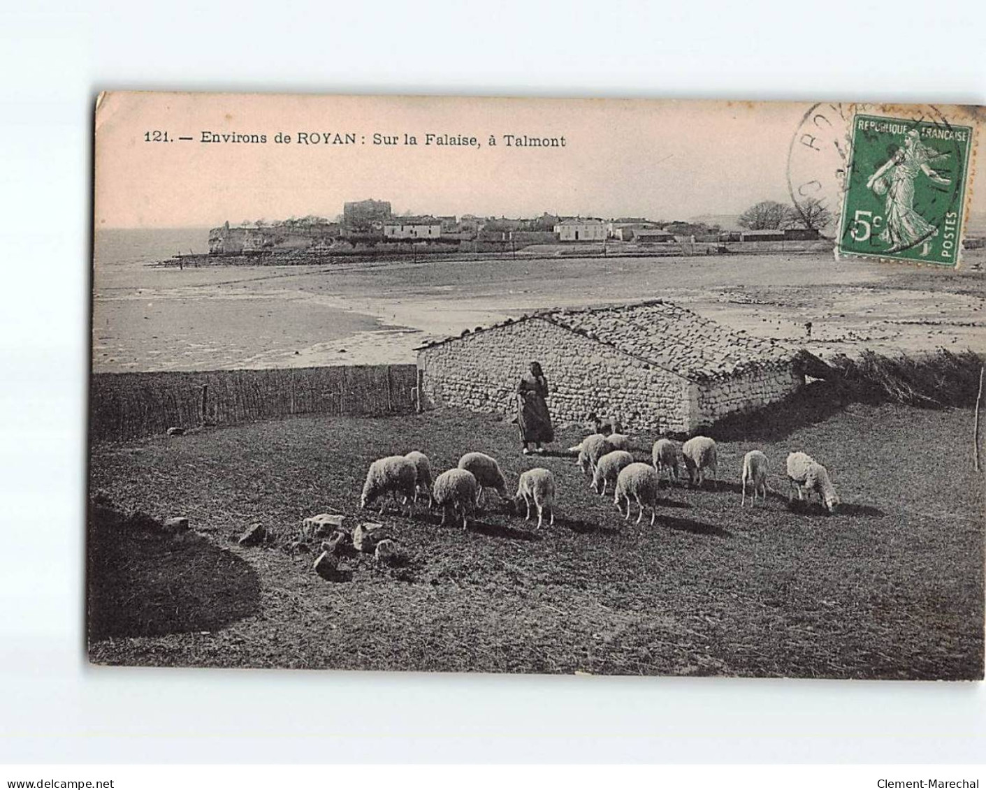 TALMONT : Sur La Falaise - état - Talmont Saint Hilaire