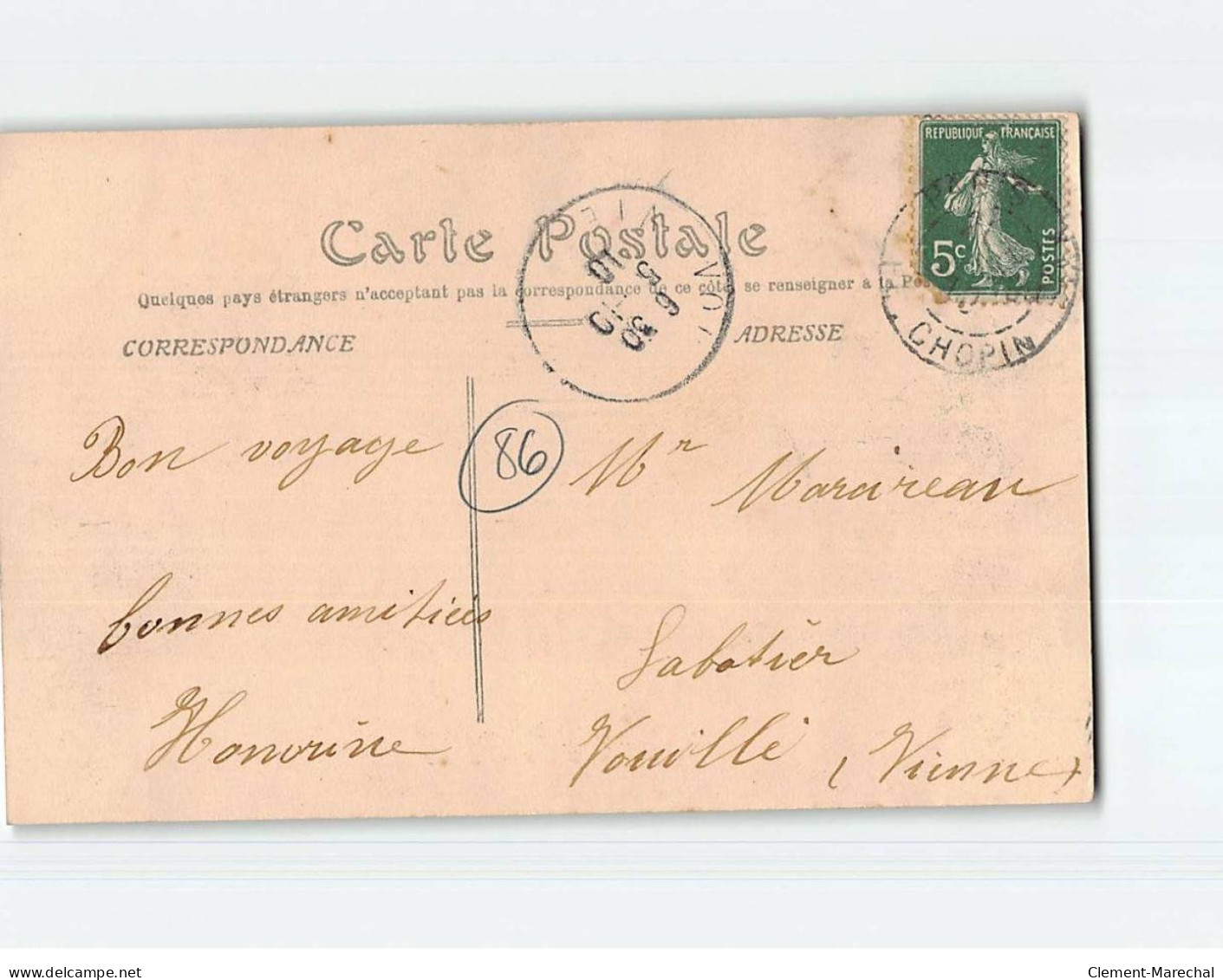 POITIERS : Carte Souvenir - état ( Partiellement Décollée ) - Poitiers