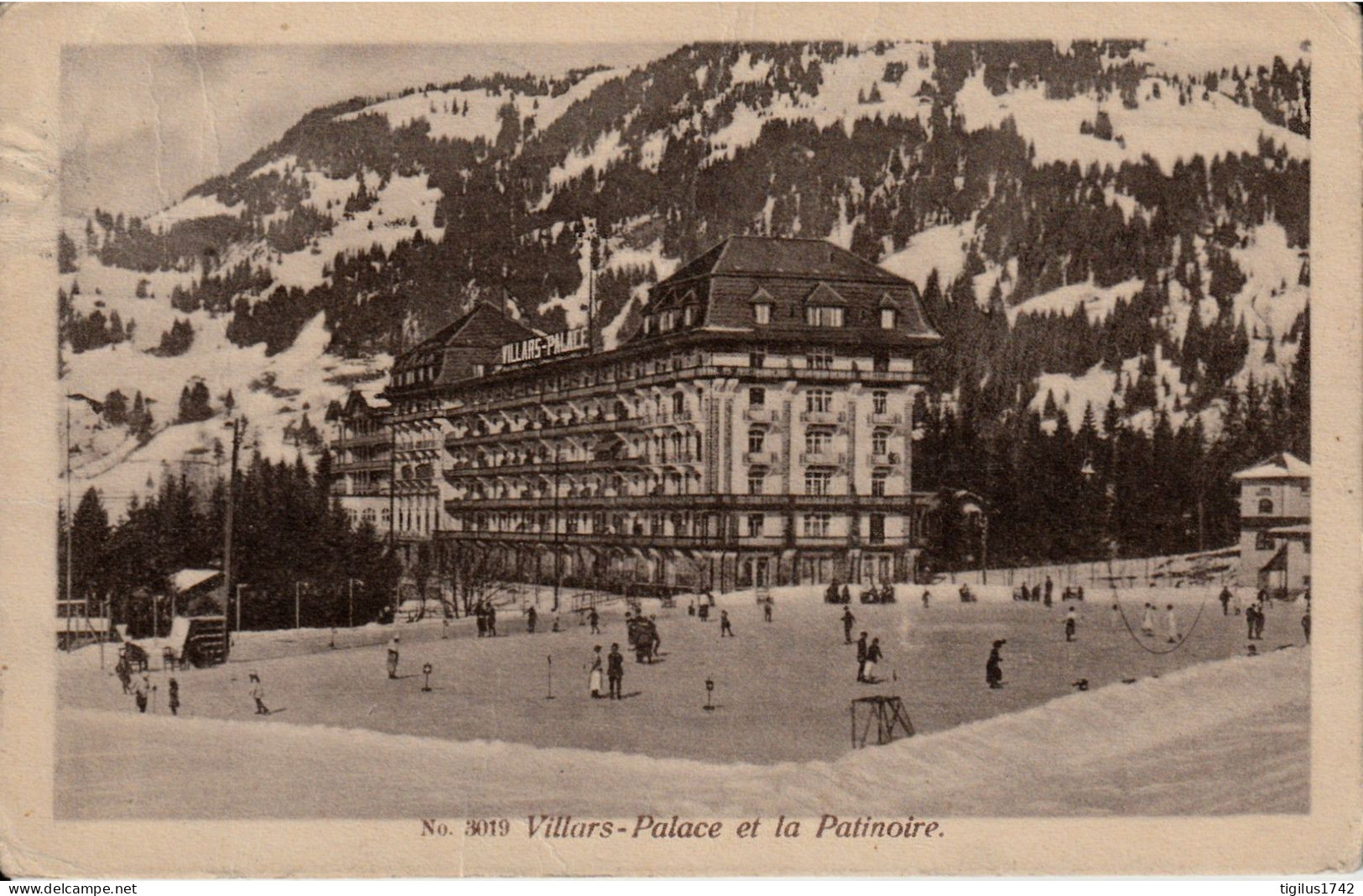Villars Sur Ollon Alpes Vaudoises Palace Et La Patinoire - Sonstige & Ohne Zuordnung
