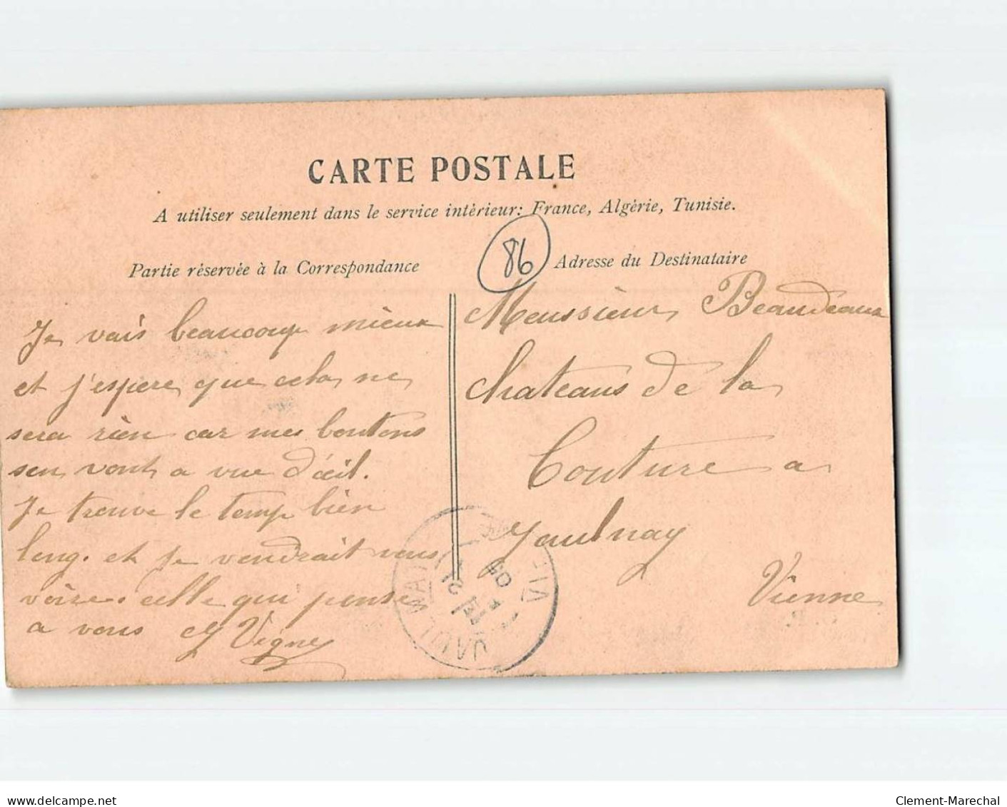 POITIERS : Inondations Du 16 Février 1904, Vue Prise Du Pont Saint-Cyprien - Très Bon état - Poitiers