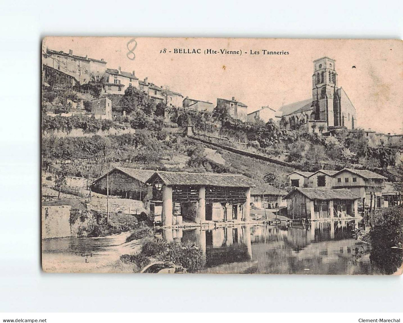 BELLAC : Les Tanneries - état - Bellac