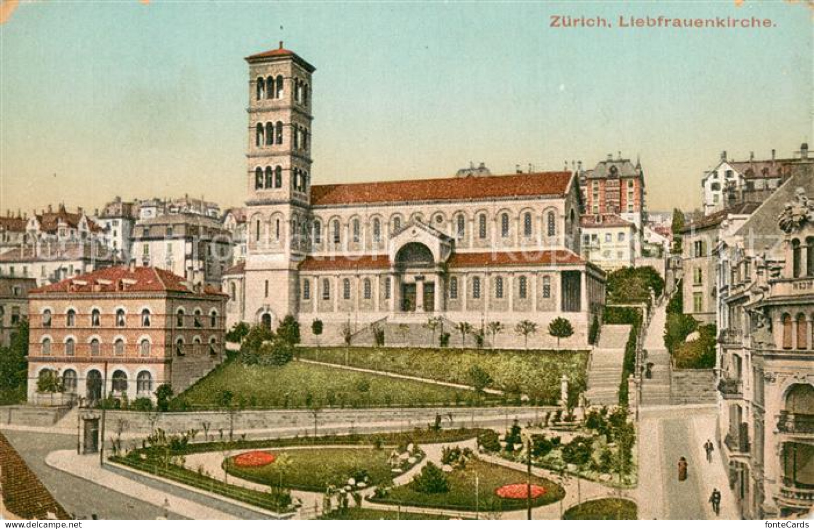 13756677 Zuerich ZH Liebfrauenkirche Zuerich ZH - Other & Unclassified