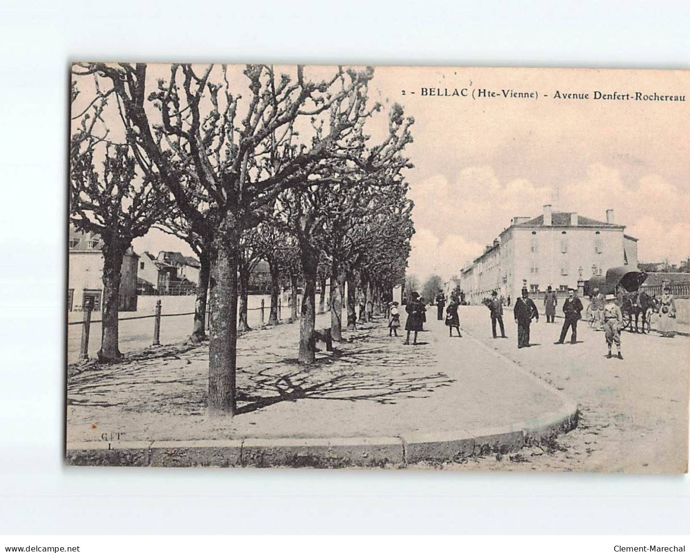 BELLAC : Avenue Denfert-Rochereau - Très Bon état - Bellac