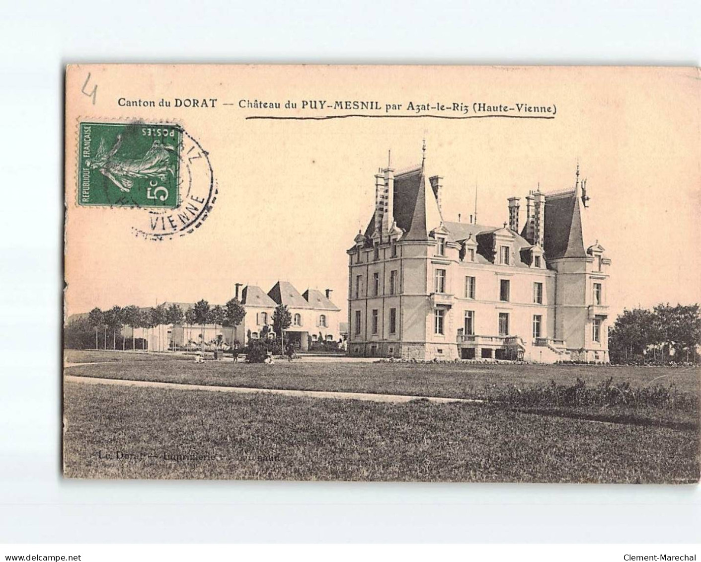 Château Du Puy-Mesnil, Par AZAT LE RIZ - état - Autres & Non Classés
