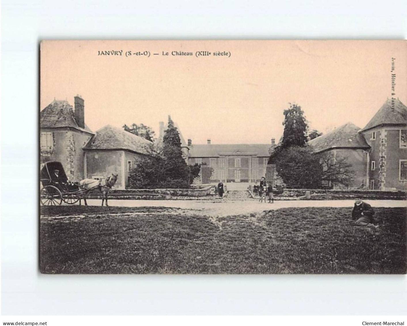 JANVRY : Le Château - Très Bon état - Andere & Zonder Classificatie