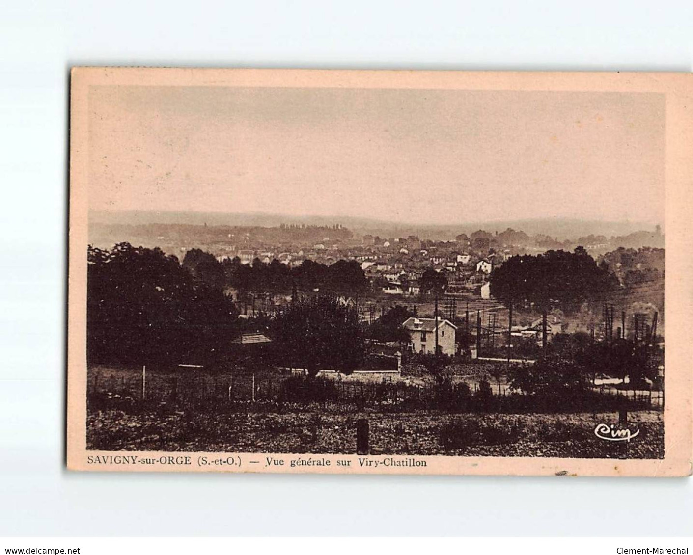 SAVIGNY SUR ORGE : Vue Générale Sur Viry-Chatillon - état - Savigny Sur Orge