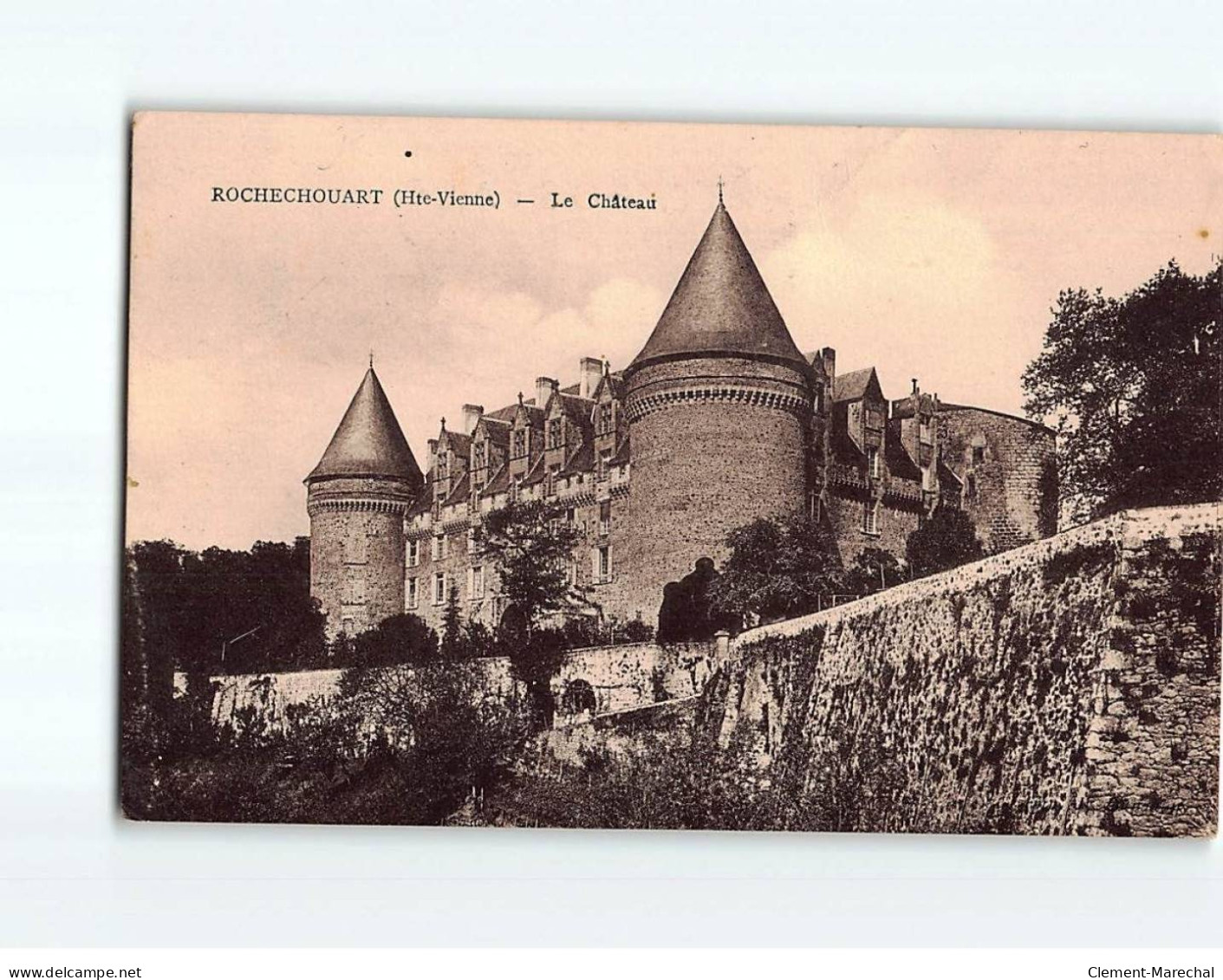 ROCHECHOUART : Le Château - état - Rochechouart