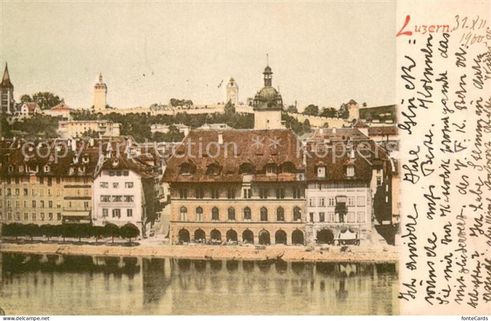 13756627 Luzern Vierwaldstaettersee Hotel National Luzern Vierwaldstaettersee - Altri & Non Classificati