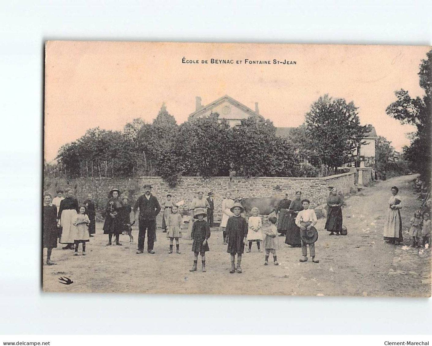 Ecole De Beynac Et Fontaine Saint-Jean - état - Autres & Non Classés