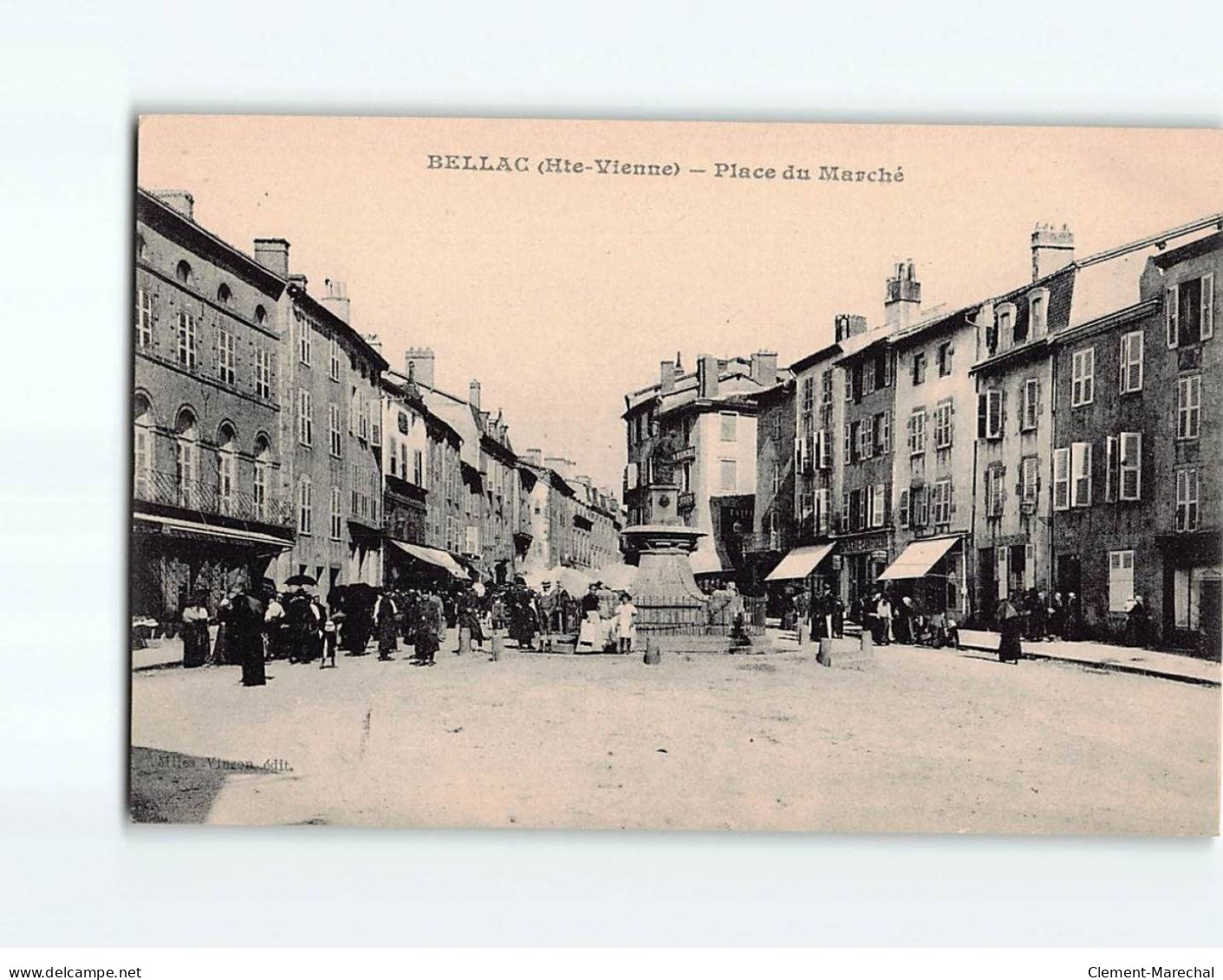 BELLAC : Place Du Marché - Très Bon état - Bellac